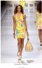 Load image into Gallery viewer, Versace Spring 2004 Look 10 Skirt Set