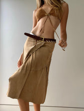 Load image into Gallery viewer, RARE Vintage Dolce Gabbana Suede Leather Skirt Set
