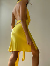 Load image into Gallery viewer, Versace Jeans Couture Halter Open Back Dress