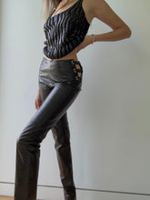 Load image into Gallery viewer, 1990's Gucci Tom Ford Leather Pant Set