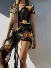 Load image into Gallery viewer, Vintage 3 Piece Silk Gown Set