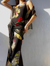 Load image into Gallery viewer, Vintage 3 Piece Silk Gown Set