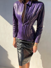 Load image into Gallery viewer, RARE 1980s Claude Montana Structured Leather Jacket
