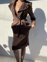 Load image into Gallery viewer, Gucci F/W 1995 Pinstripe Skirt Suit
