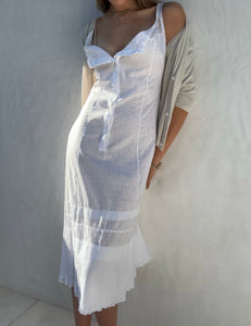 Vintage Cotton Antique Edwardian Dress