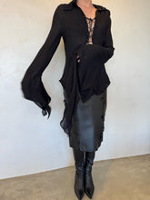 Load image into Gallery viewer, 1990s Rare Gianfranco Ferre Open Blouse
