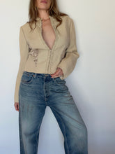 Load image into Gallery viewer, Early 2000s Valentino Lace Cutout Blazer
