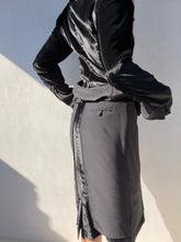 Load image into Gallery viewer, F/W 2002 Yves Saint Laurent by Tom Ford Black Ruffle Runway Set
