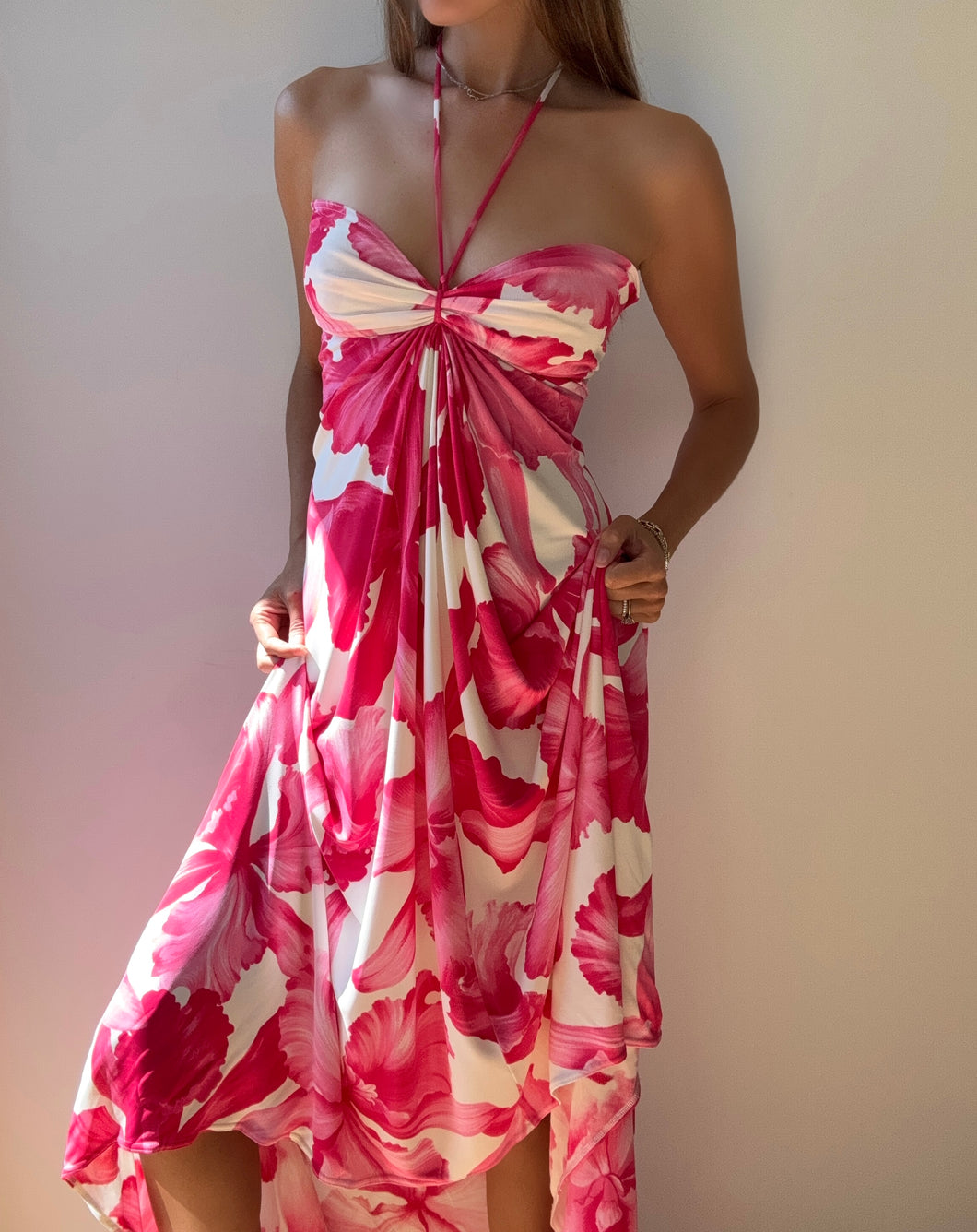 S/S 2004 Celine Runway Floral Dress