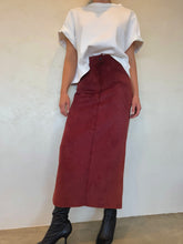 Load image into Gallery viewer, Vintage Yves Saint Laurent 100% Suede Skirt
