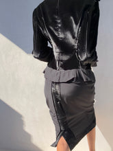 Load image into Gallery viewer, F/W 2002 Yves Saint Laurent by Tom Ford Black Ruffle Runway Set
