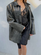 Load image into Gallery viewer, Vintage Wilson Distressed Leather Jacket
