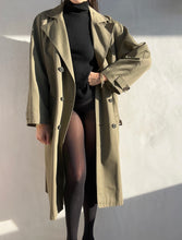 Load image into Gallery viewer, 1980&#39;s Yves Saint Laurent Beige Trench Coat
