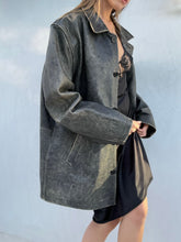 Load image into Gallery viewer, Vintage Wilson Distressed Leather Jacket
