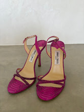 Load image into Gallery viewer, Vintage Jimmy Choo Snakeskin Pumps
