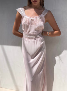 Vintage Light Pink Slip Dress