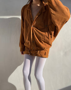 1980's Jean Claude Jitrois Suede Jacket