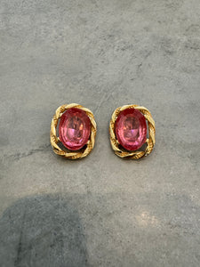 Vintage Givenchy Swarovski Earrings