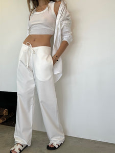 Cotton Poplin Pant