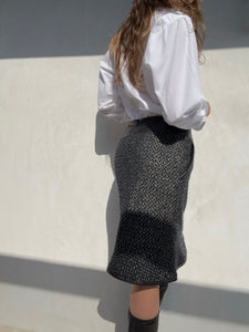 Chanel F/W 2002 Runway Tweed Skirt