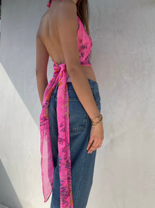 1990s Emanual Ungaro Kate Moss Halter