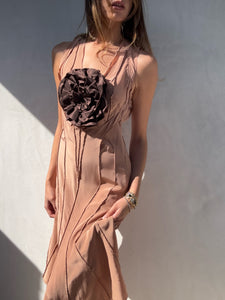 S/S 2003 Yves Saint Laurent Silk Runway Dress