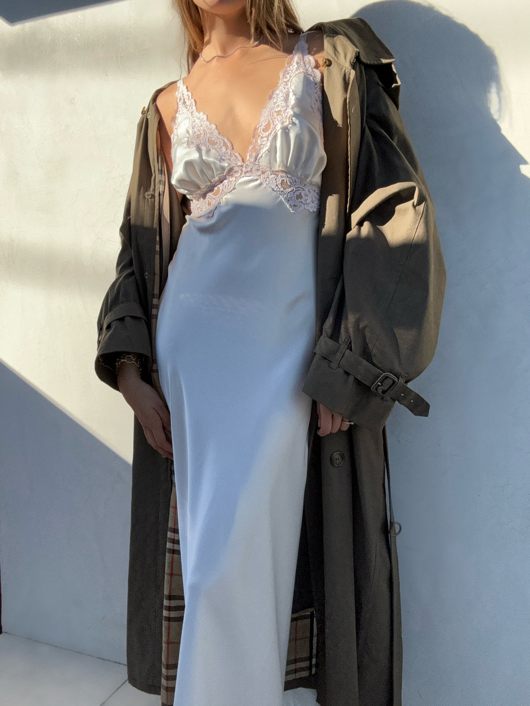 1990's Satin Slip Dress