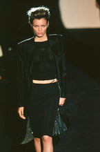 Load image into Gallery viewer, S/S 1998 Gucci Tom Ford Look #38 Swarovski G-String Skirt
