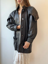 Load image into Gallery viewer, RARE 1980s Yves Saint Laurent Leather Jacket
