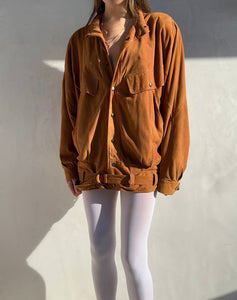 1980's Jean Claude Jitrois Suede Jacket