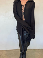 Load image into Gallery viewer, 1990s Rare Gianfranco Ferre Open Blouse
