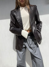 Load image into Gallery viewer, Vintage Yves Saint Laurent Leather Blazer
