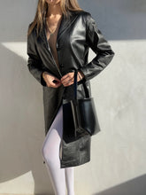 Load image into Gallery viewer, Vintage Wilsons Leather Trench Coat

