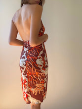 Load image into Gallery viewer, S/S 2005 Versace Runway Look 21 Silk Dress
