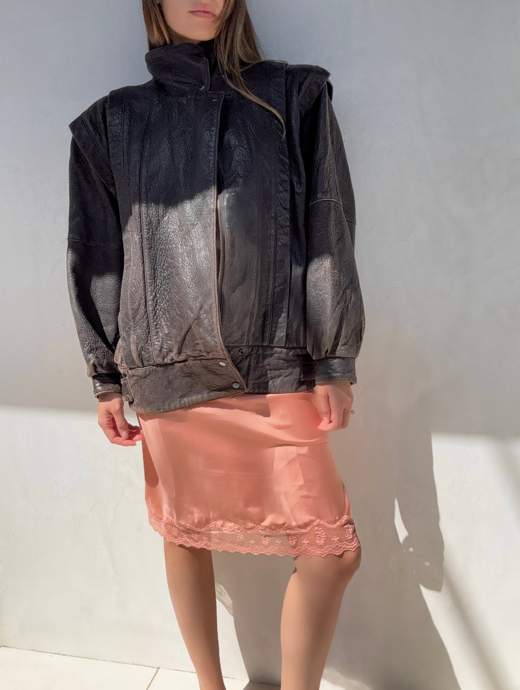 1980s Michael Hoban Leather jacket