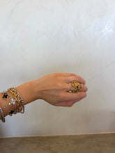 Load image into Gallery viewer, 1980s Yves Saint Laurent Gold Heart Shaped RIng
