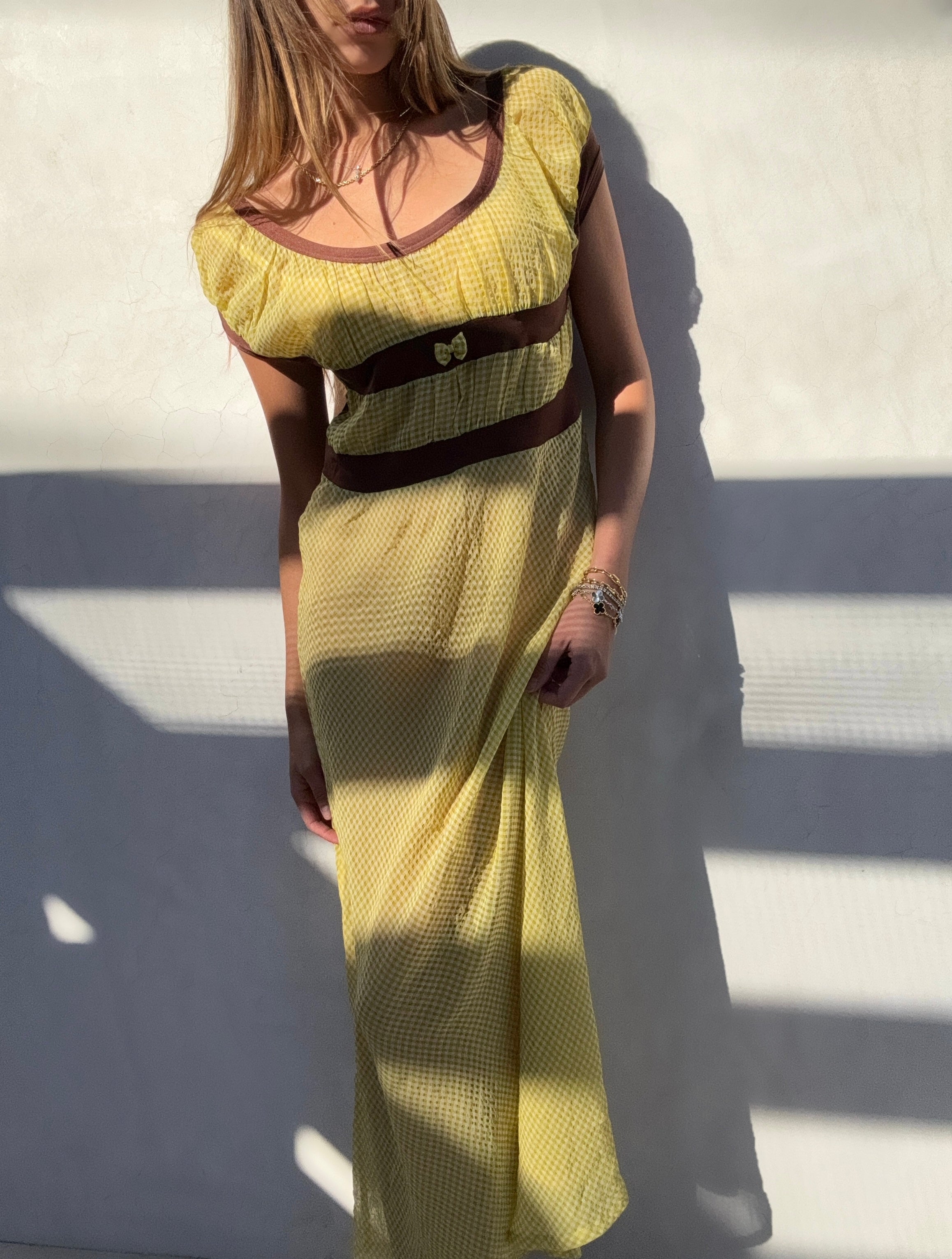 jean paul gaultier dress vintage MAUVE Jean Paul Gaultier Soleil Tribal