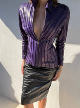 Load image into Gallery viewer, RARE 1980s Claude Montana Structured Leather Jacket
