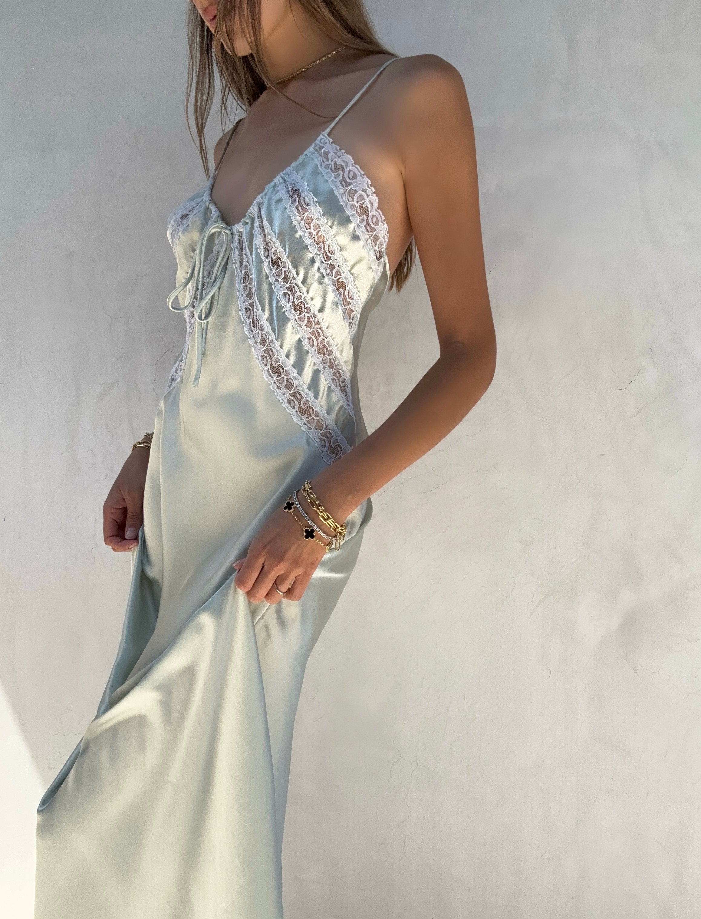 Vintage Valentino Silk Gown & Robe