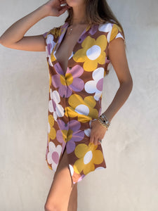 S/S 2002 Celine Floral Runway Midi Dress