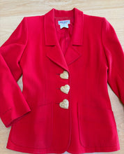 Load image into Gallery viewer, F/W 1993 Yves Saint Laurent Heart Button Runway Blazer
