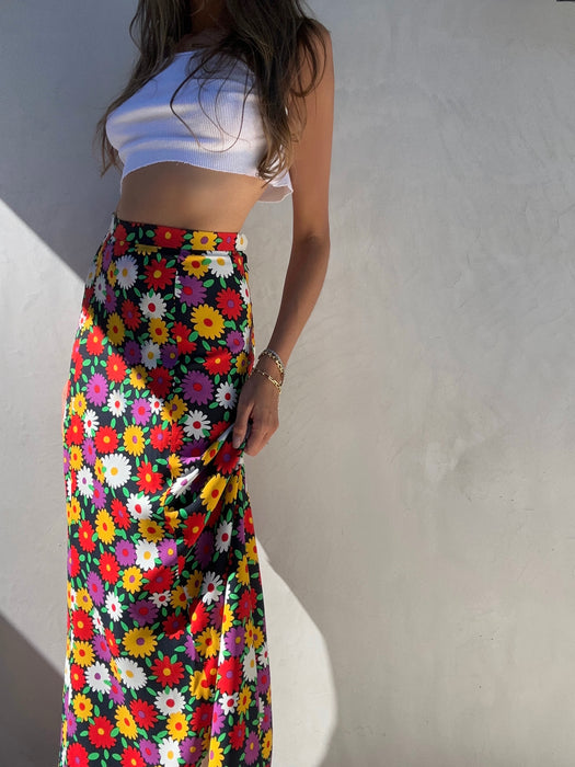 Rare S/S 1974 Yves Saint Laurent Runway Skirt