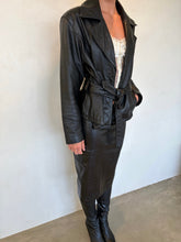 Load image into Gallery viewer, 90s Wilsons Leather Belted Jacket
