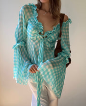 Load image into Gallery viewer, Early 2000s Roberto Cavalli Sheer Top
