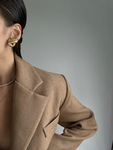 Load image into Gallery viewer, Vintage Givenchy Chunky Winged Earrings
