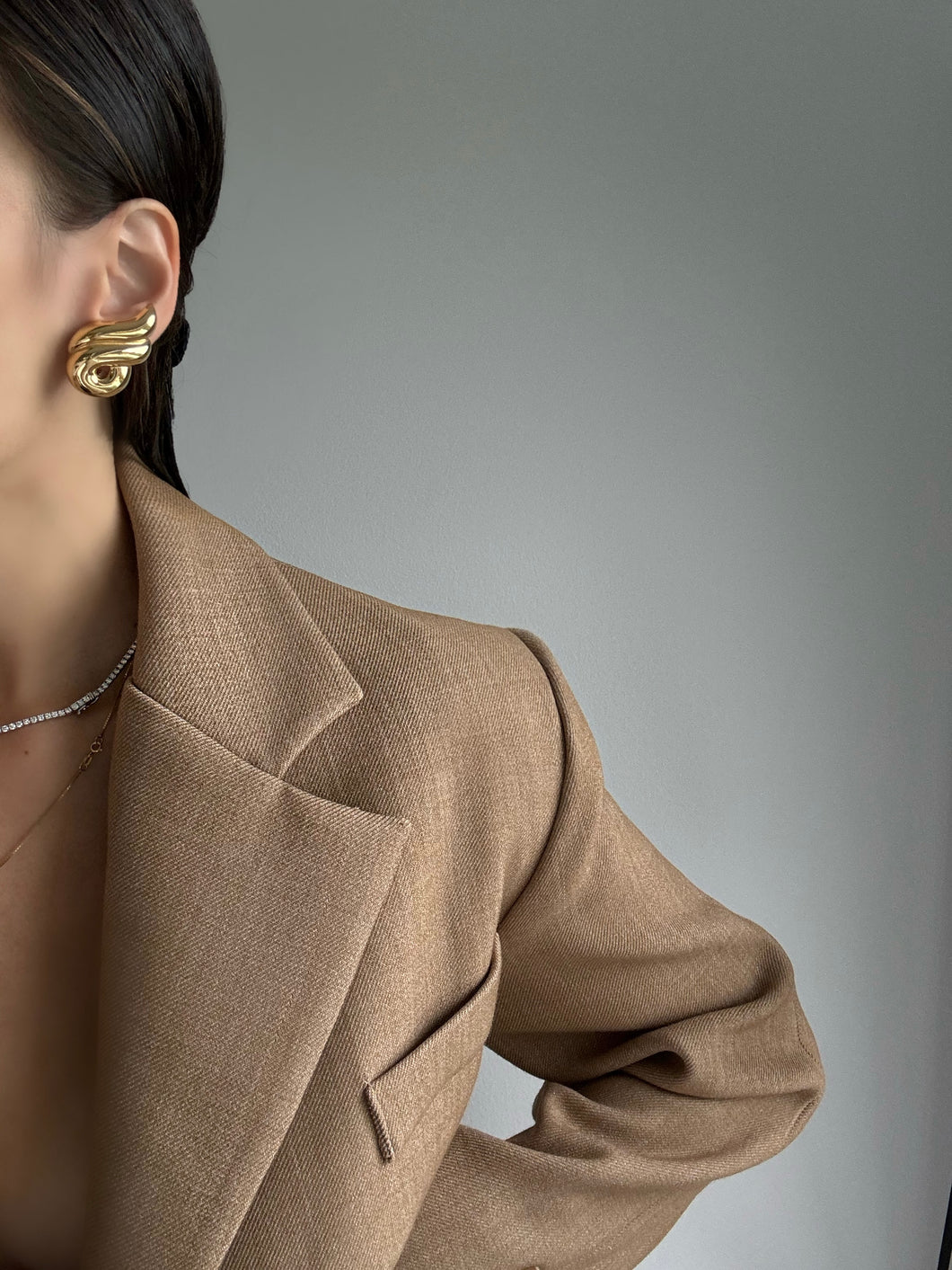 Vintage Givenchy Chunky Winged Earrings