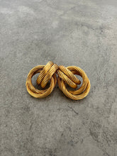 Load image into Gallery viewer, Vintage Givenchy Knot Rope Earrings
