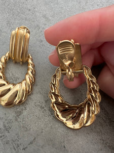 Vintage 1980's Yves Saint Laurent Earrings