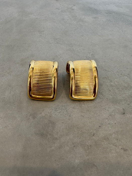 1980s Givenchy Large Earrings