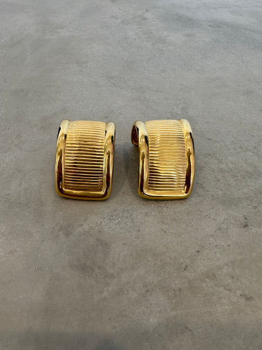 1980s Givenchy Large Earrings